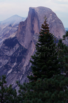 Half Dome in Yosemite. Image IMG_7648.